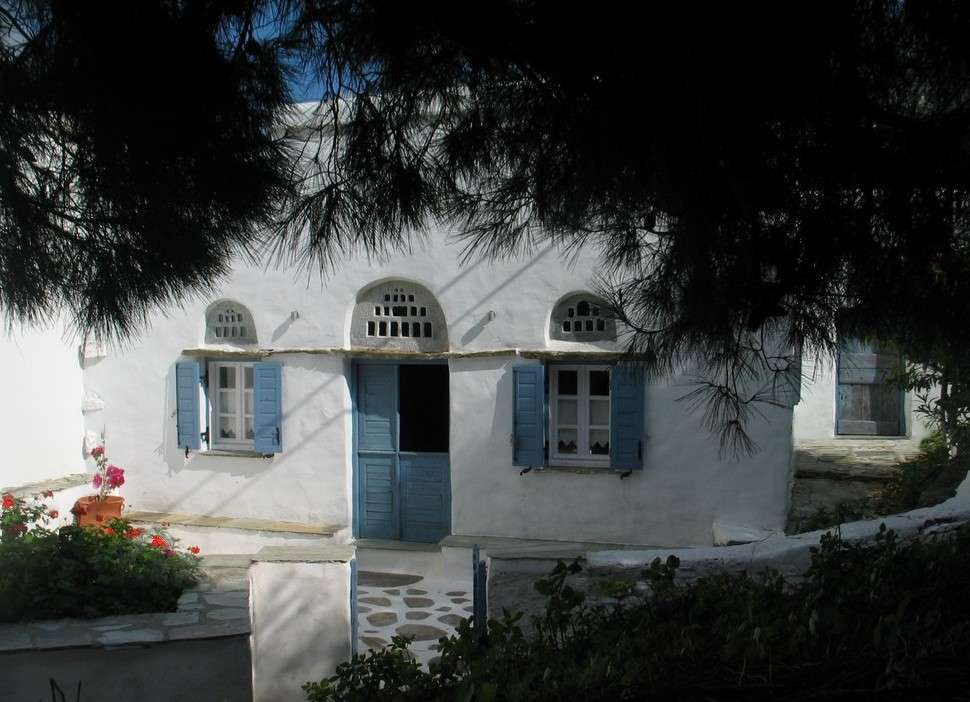 location vacances Tinos maison Loutra